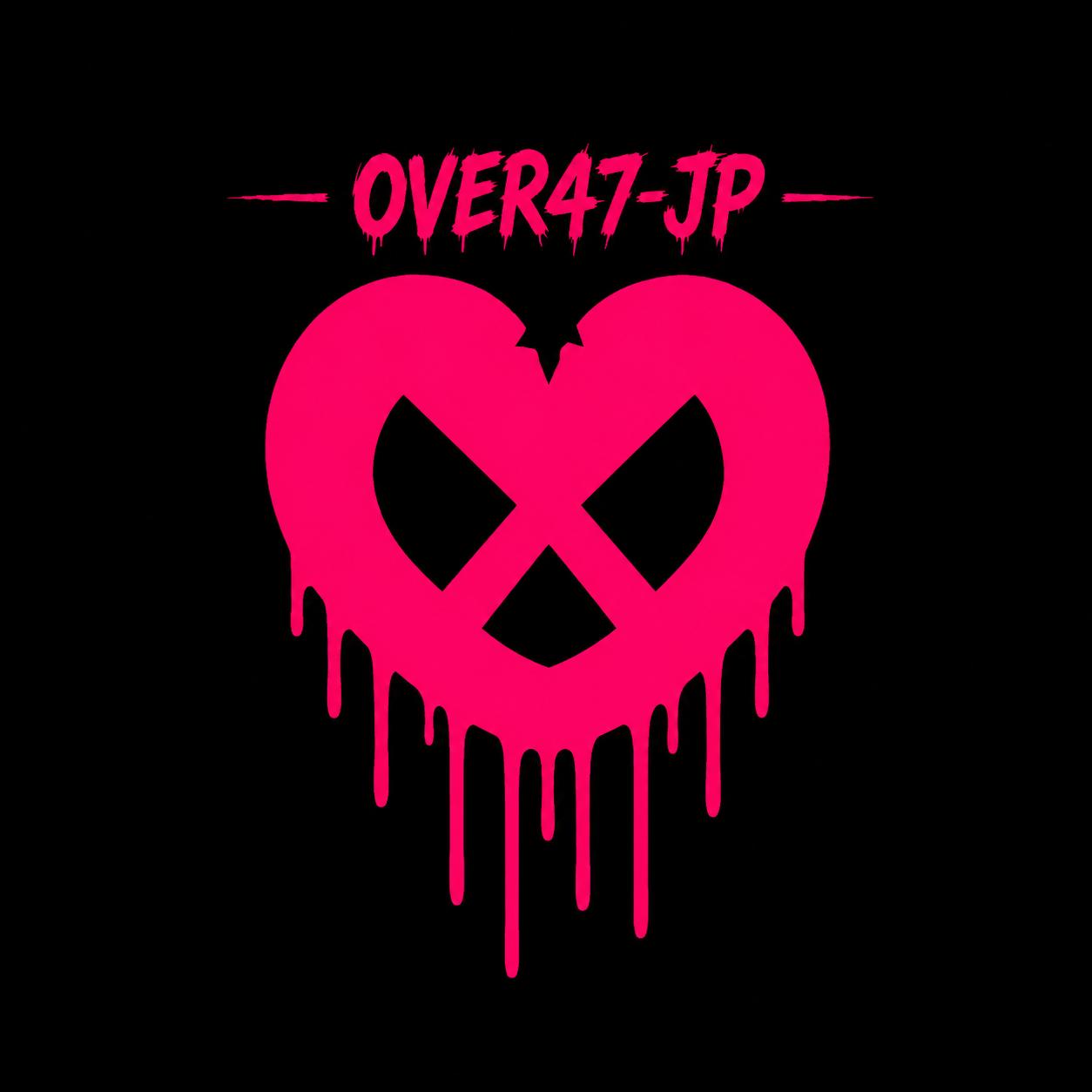 OVER47-JP バンドロゴ