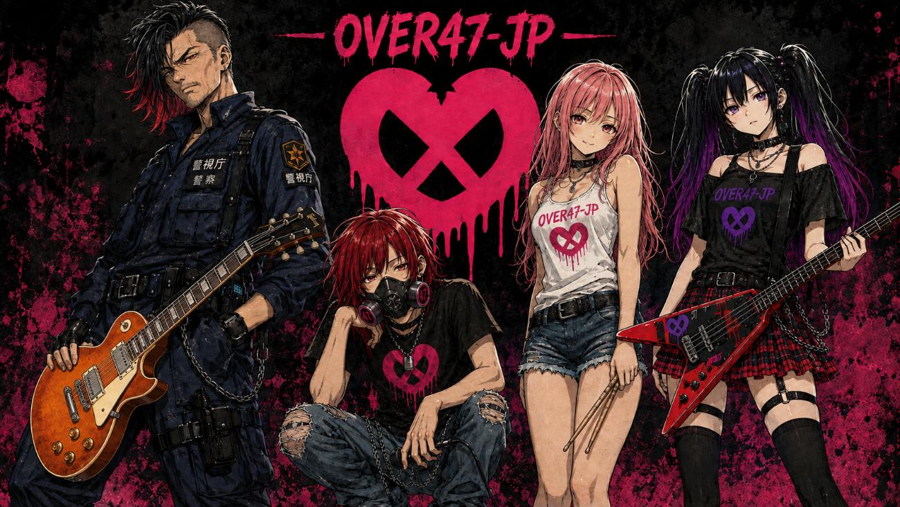 OVER47-JP バンドメンバー